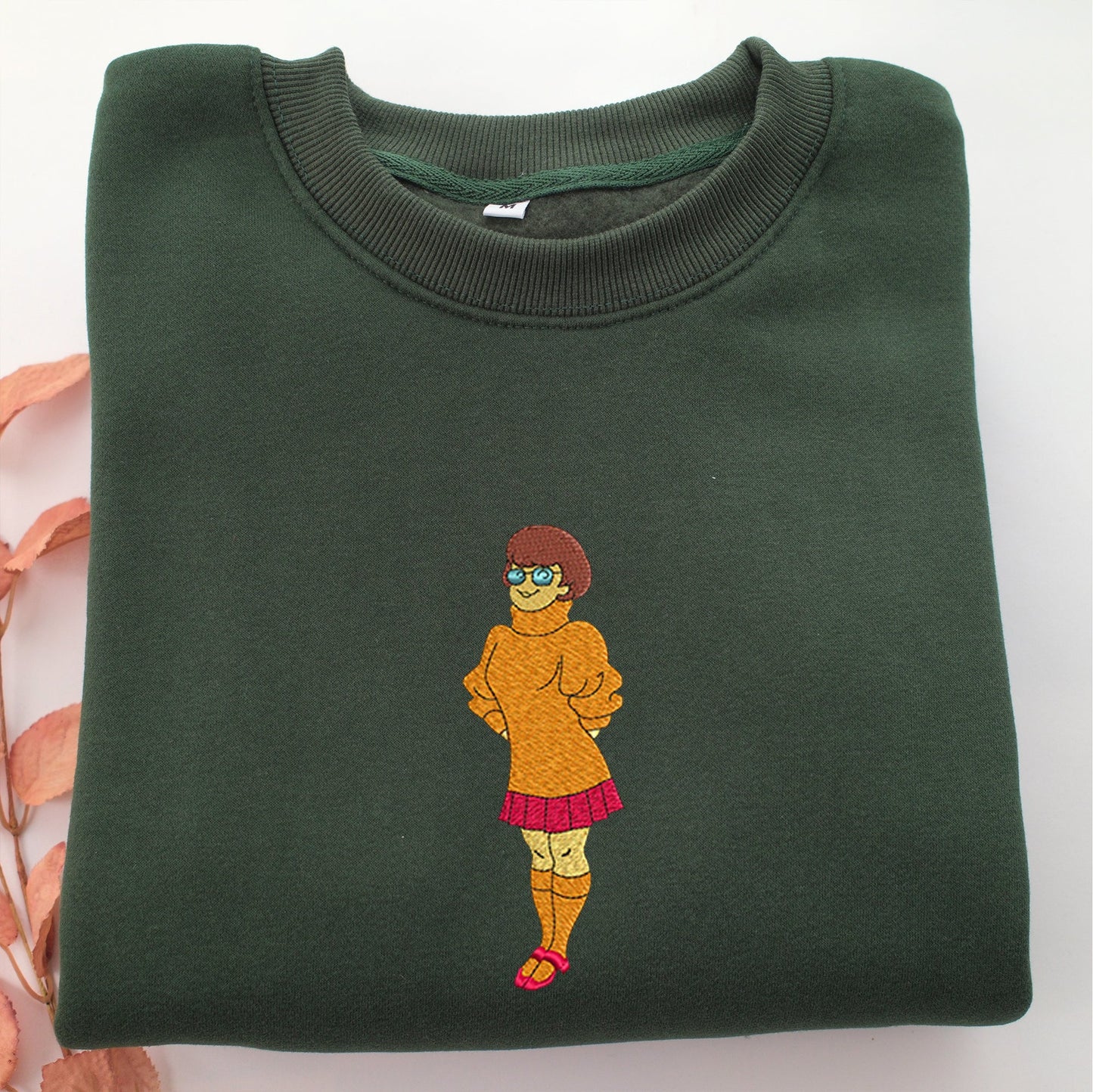 Velma Embroidery, Disneyland Embroidered Sweatshirt, Movie Disney Inspired, Valentine's Day Gifts Idea For Him Her
