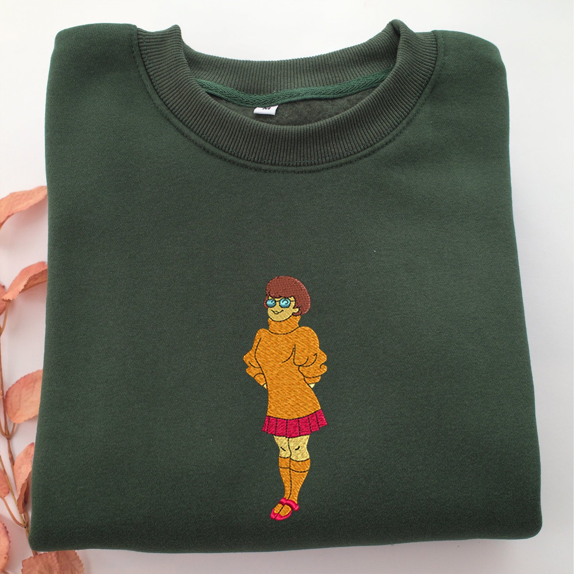 Velma Embroidery, Disneyland Embroidered Sweatshirt, Movie Disney Inspired, Valentine's Day Gifts Idea For Him Her