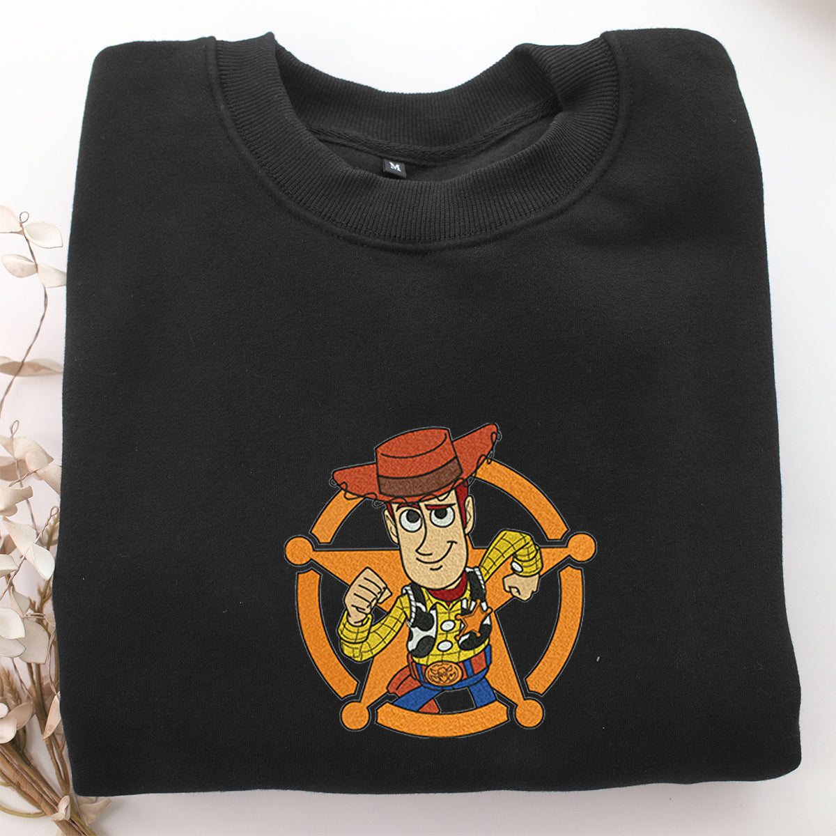 Woody Toy Story Embroidery, Disneyland Embroidered Sweatshirt, Movie Disney Inspired, Valentine's Day Gifts Idea For Him Her