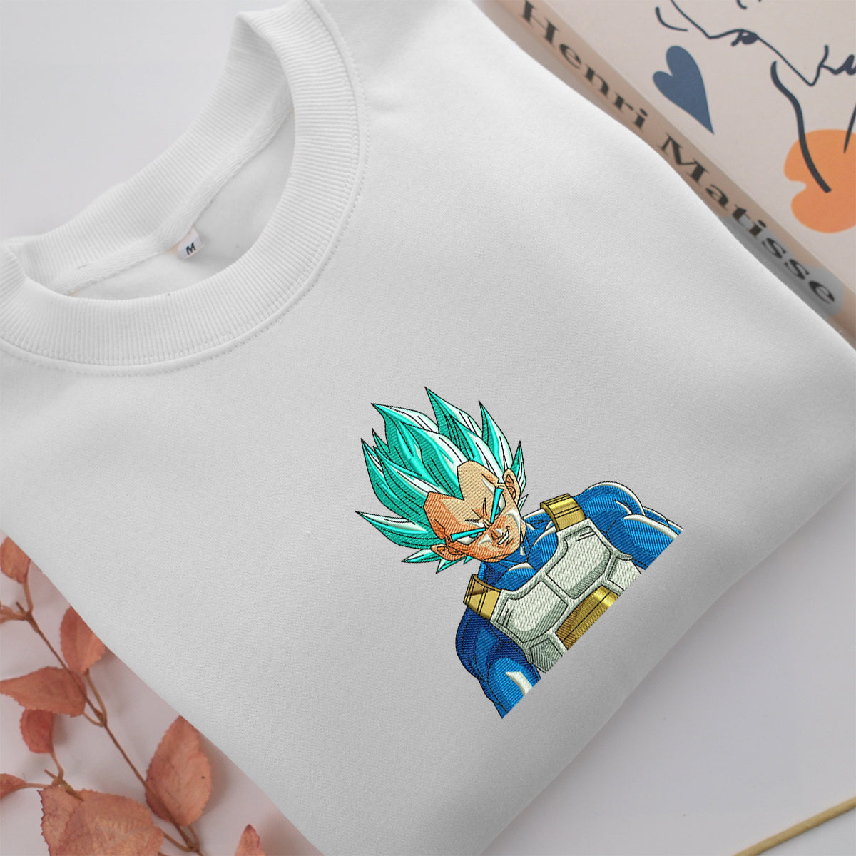 Vegeta Embroidery, Disneyland Embroidered Sweatshirt, Movie Disney Inspired, Valentine's Day Gifts Idea For Him Her