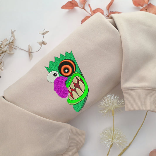 Boga Boga Boga Mask Embroidery, Disneyland Embroidered Sweatshirt, Movie Disney Inspired, Valentine's Day Gifts Idea For Him Her