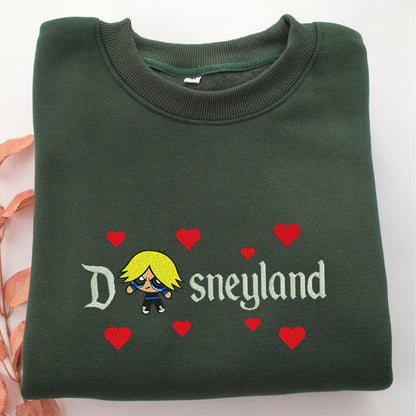Boomer Disneyland Embroidery, Disneyland Embroidered Sweatshirt, Movie Disney Inspired, Valentine's Day Gifts Idea For Him Her