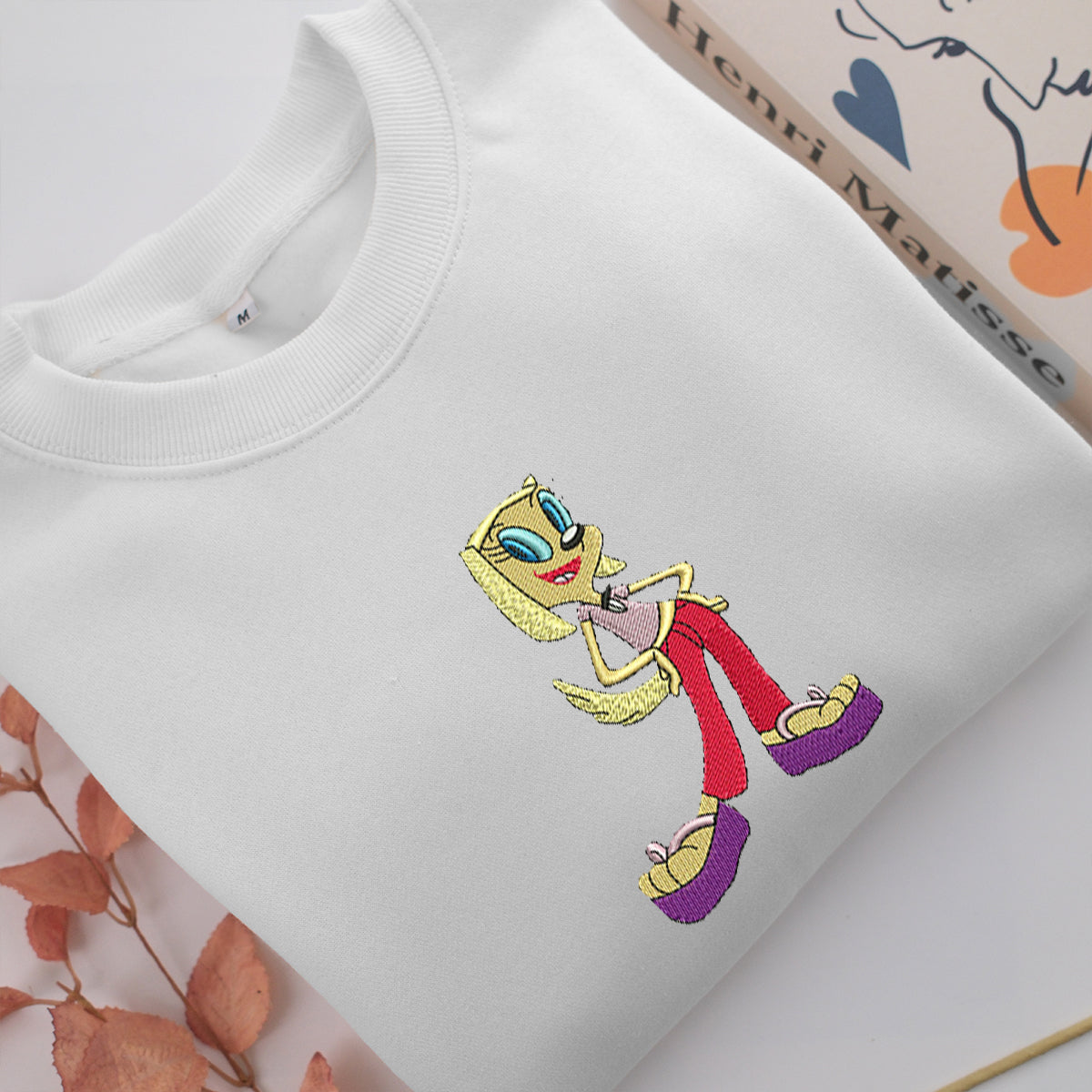 Brandy Harrington Embroidery, Disneyland Embroidered Sweatshirt, Movie Disney Inspired, Valentine's Day Gifts Idea For Him Her
