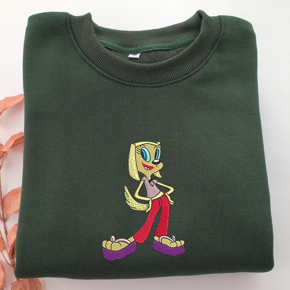 Brandy Harrington Embroidery, Disneyland Embroidered Sweatshirt, Movie Disney Inspired, Valentine's Day Gifts Idea For Him Her