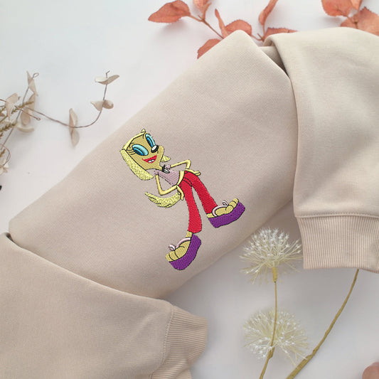 Brandy Harrington Embroidery, Disneyland Embroidered Sweatshirt, Movie Disney Inspired, Valentine's Day Gifts Idea For Him Her