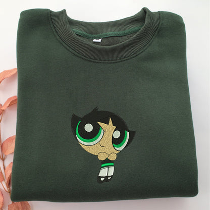 Buttercup Embroidery, Disneyland Embroidered Sweatshirt, Movie Disney Inspired, Valentine's Day Gifts Idea For Him Her