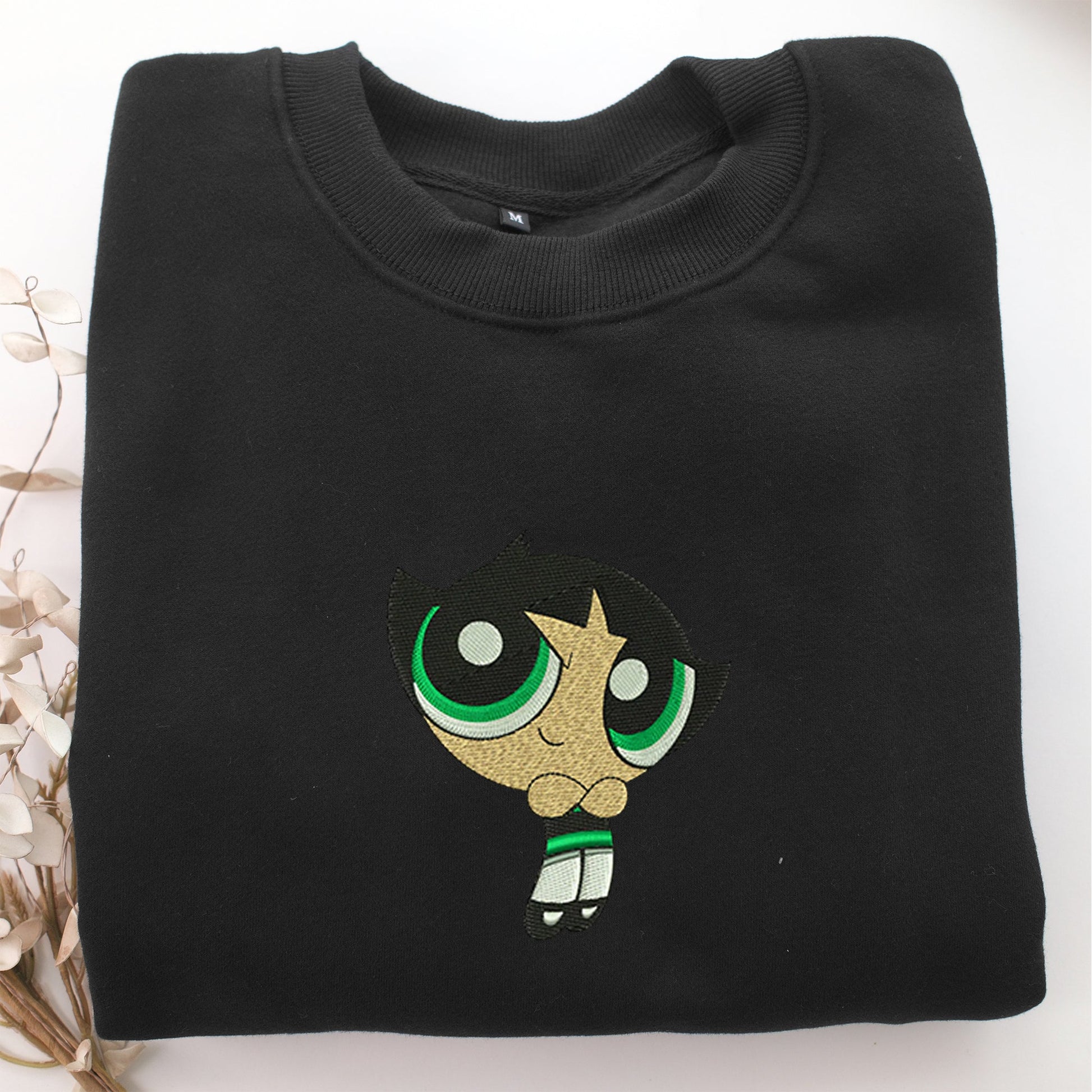 Buttercup Embroidery, Disneyland Embroidered Sweatshirt, Movie Disney Inspired, Valentine's Day Gifts Idea For Him Her
