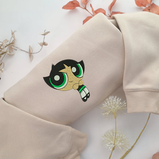 Buttercup Embroidery, Disneyland Embroidered Sweatshirt, Movie Disney Inspired, Valentine's Day Gifts Idea For Him Her