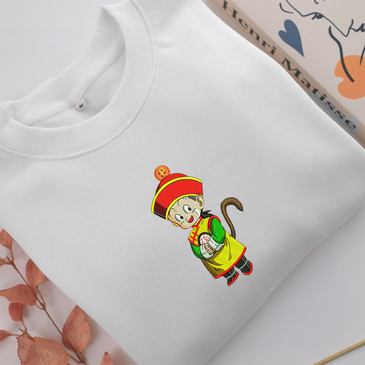 Baby Gohan Embroidery, Disneyland Embroidered Sweatshirt, Movie Disney Inspired, Valentine's Day Gifts Idea For Him Her