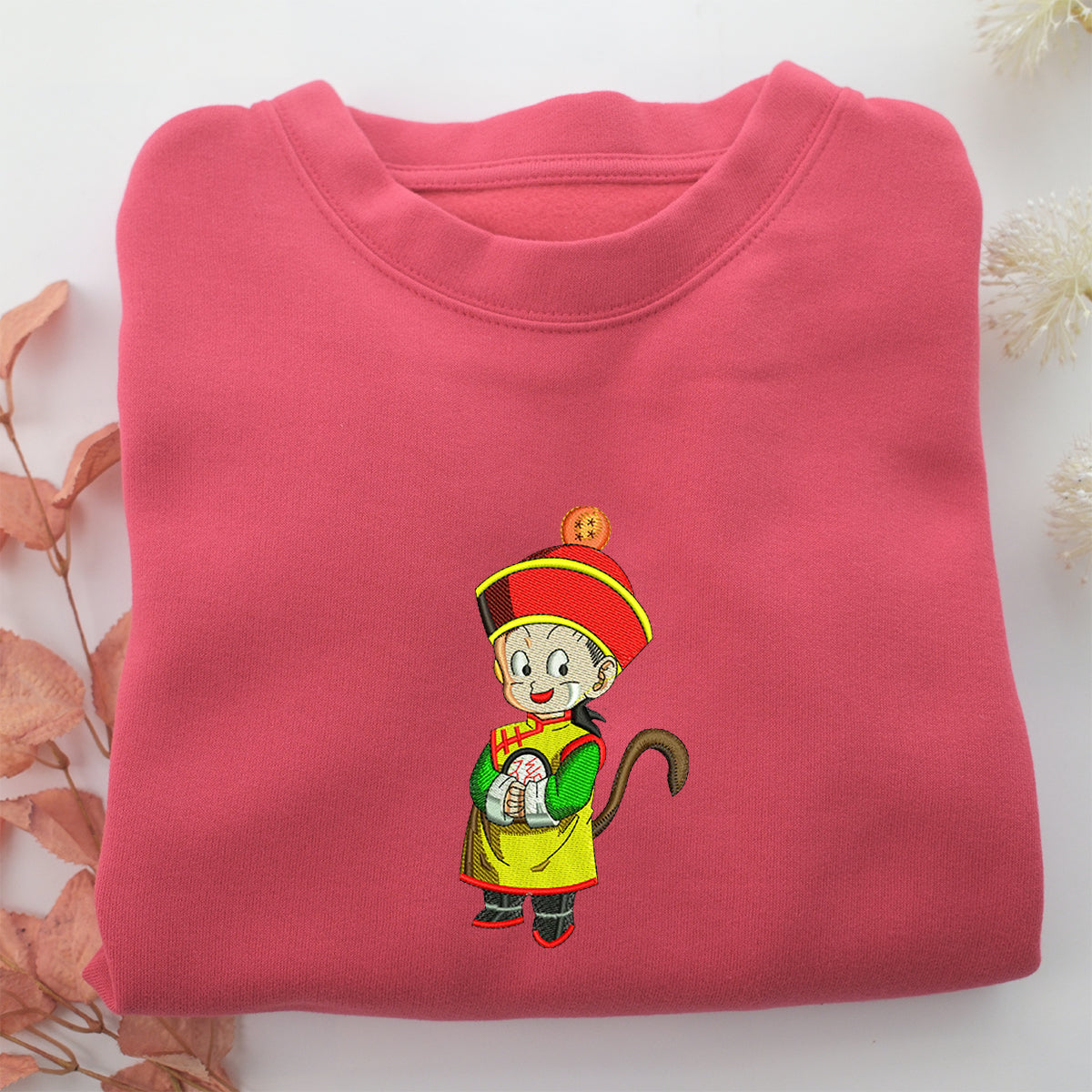 Baby Gohan Embroidery, Disneyland Embroidered Sweatshirt, Movie Disney Inspired, Valentine's Day Gifts Idea For Him Her