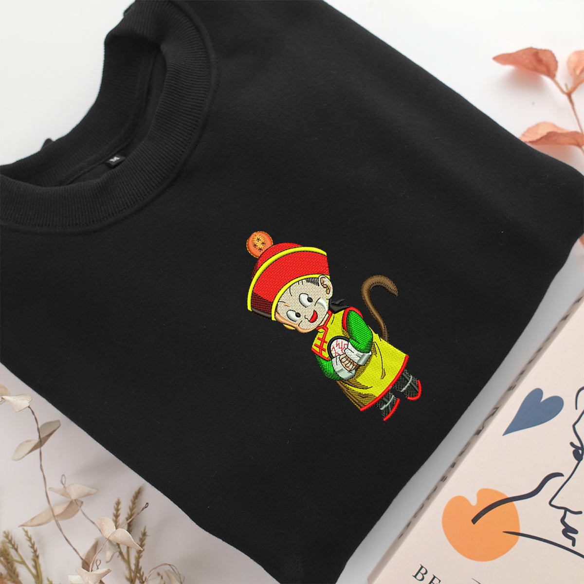 Baby Gohan Embroidery, Disneyland Embroidered Sweatshirt, Movie Disney Inspired, Valentine's Day Gifts Idea For Him Her