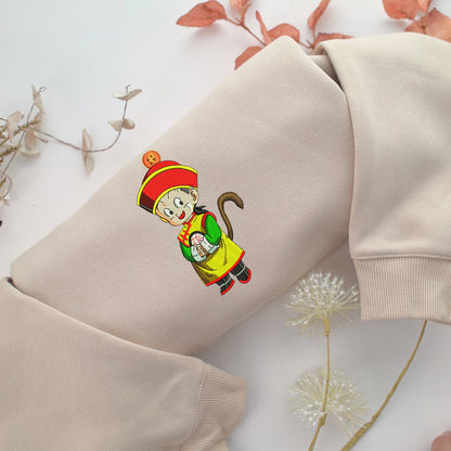 Baby Gohan Embroidery, Disneyland Embroidered Sweatshirt, Movie Disney Inspired, Valentine's Day Gifts Idea For Him Her