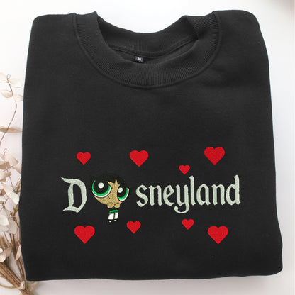 Buttercup Disneyland Embroidery, Disneyland Embroidered Sweatshirt, Movie Disney Inspired, Valentine's Day Gifts Idea For Him Her