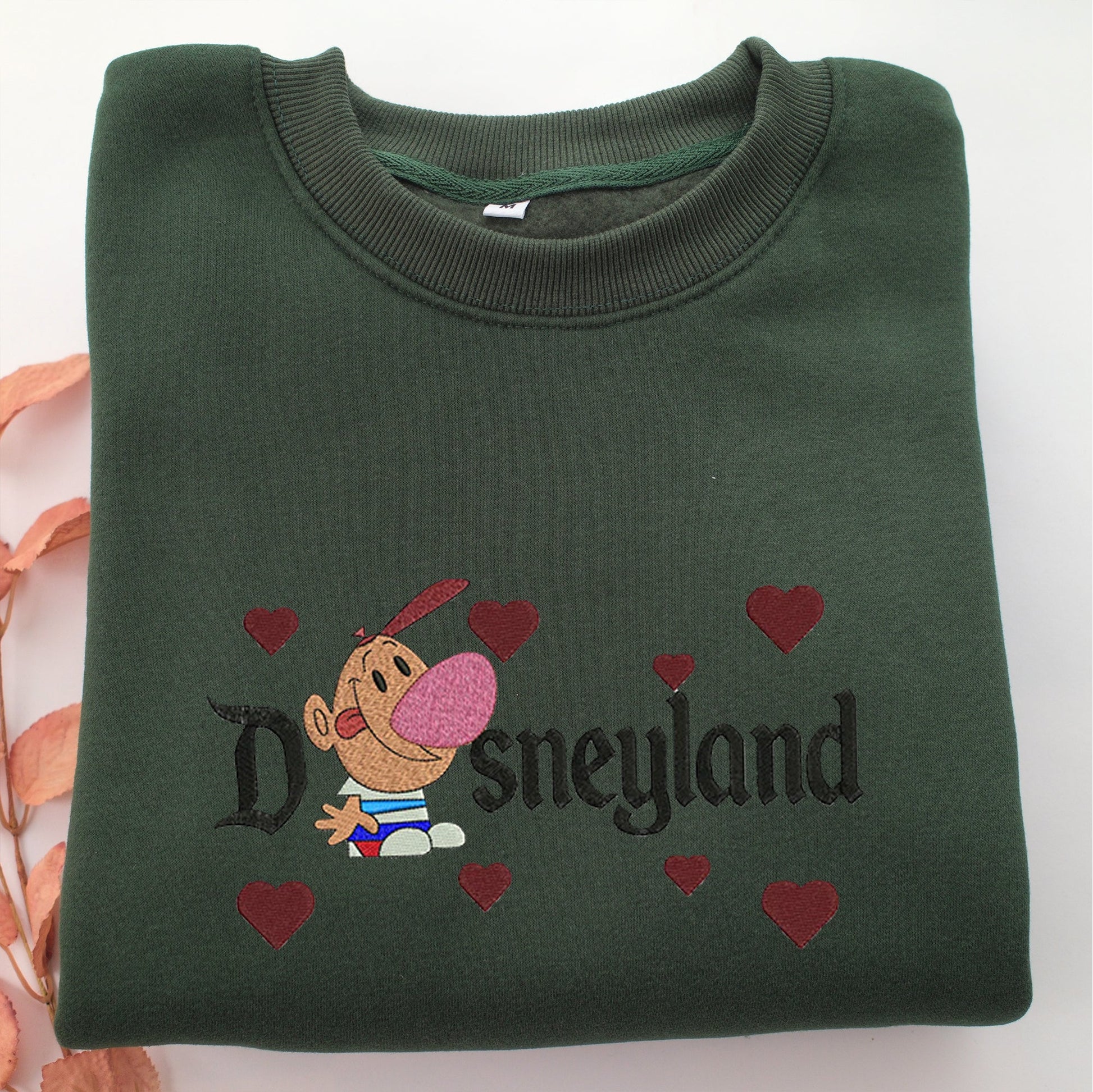 Billy Disneyland Embroidery, Disneyland Embroidered Sweatshirt, Movie Disney Inspired, Valentine's Day Gifts Idea For Him Her