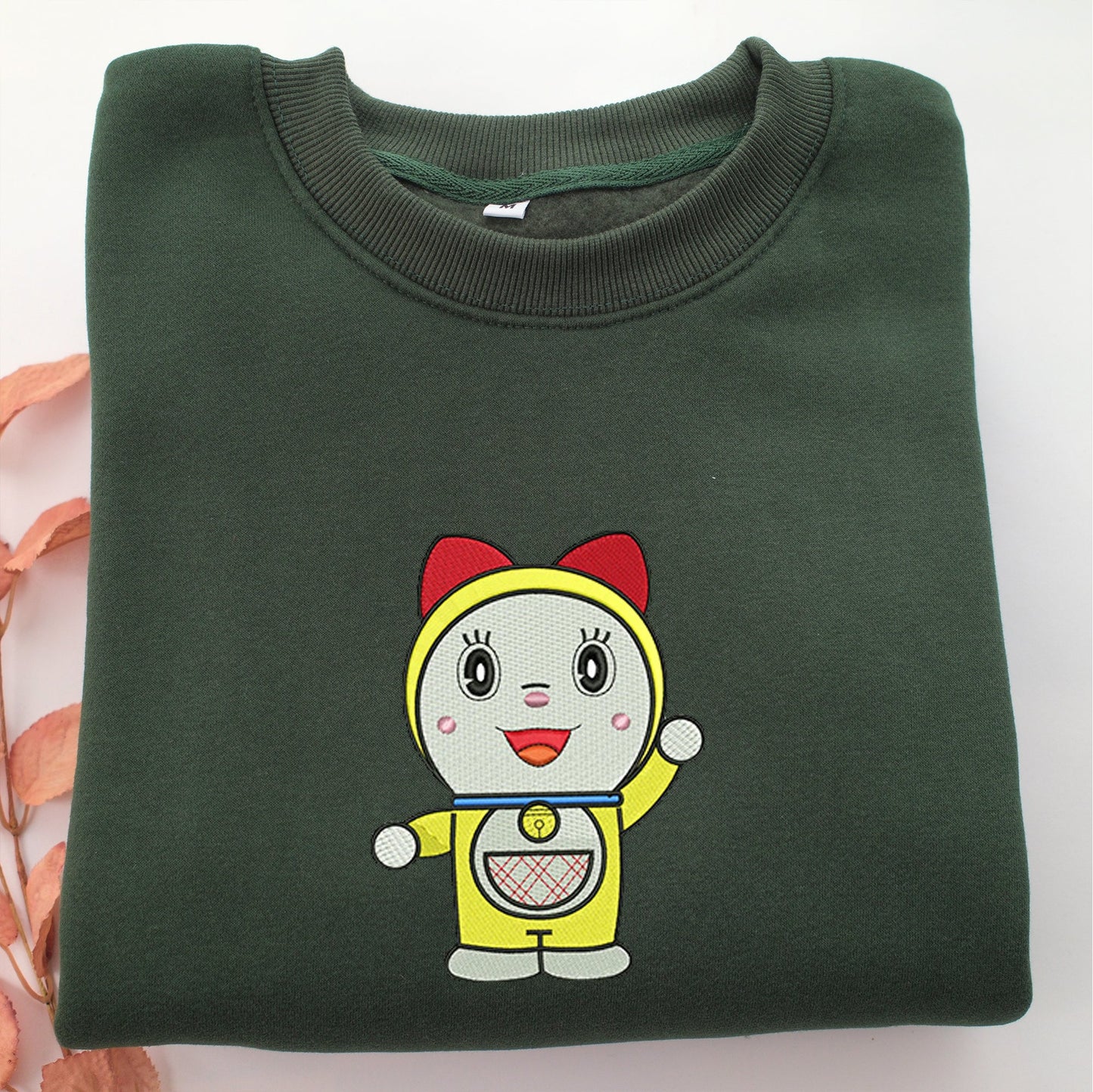 Dorami Embroidery, Disneyland Embroidered Sweatshirt, Movie Disney Inspired, Valentine's Day Gifts Idea For Him Her