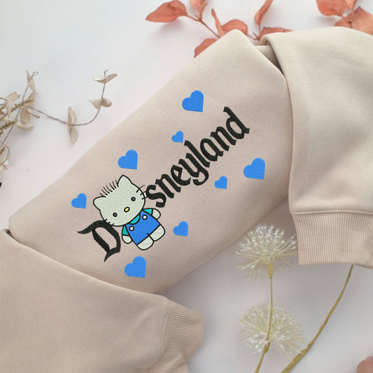 Dear Daniel Disneyland Embroidery, Disneyland Embroidered Sweatshirt, Movie Disney Inspired, Valentine's Day Gifts Idea For Him Her