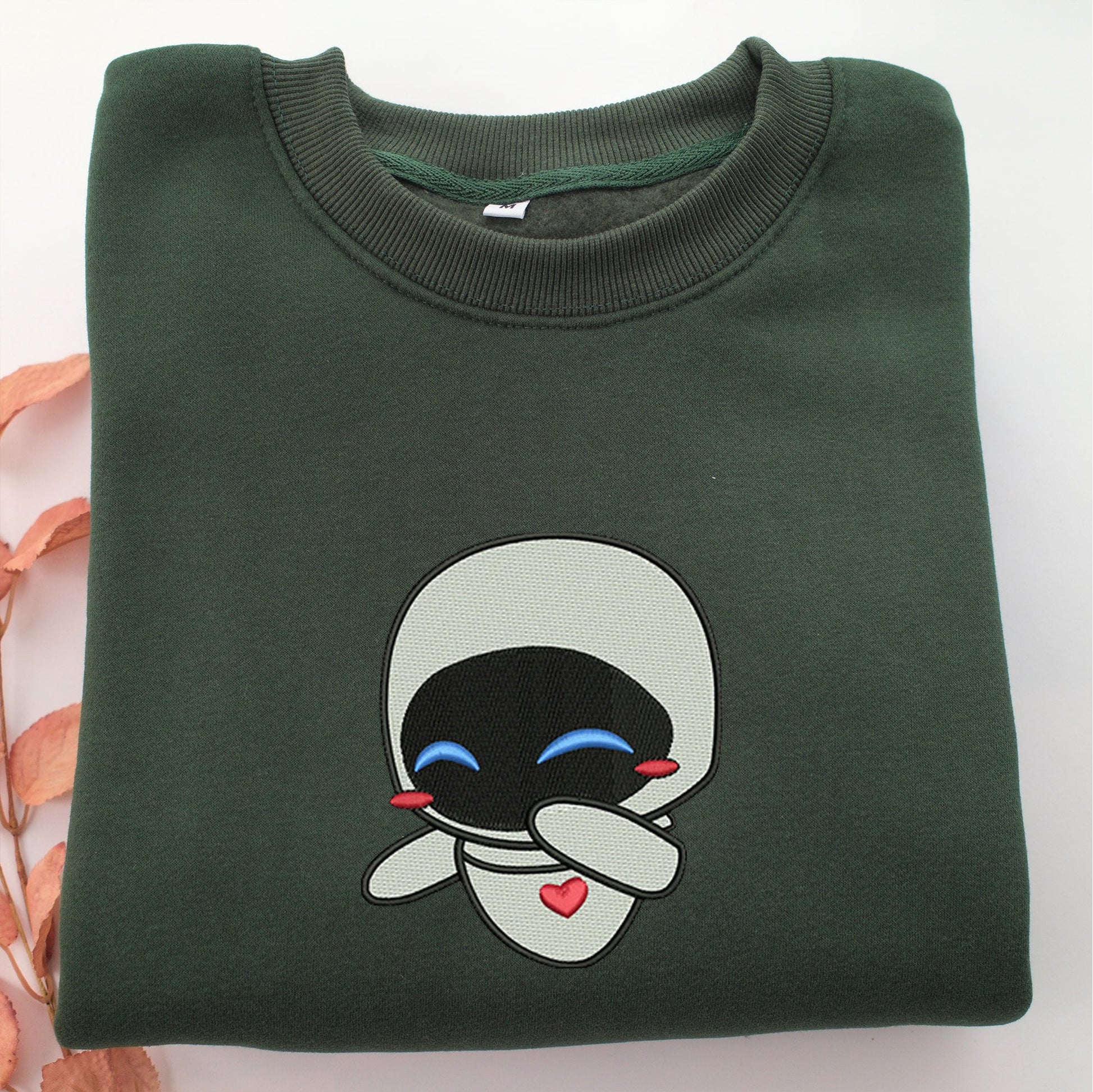 Eva Embroidery, Disneyland Embroidered Sweatshirt, Movie Disney Inspired, Valentine's Day Gifts Idea For Him Her