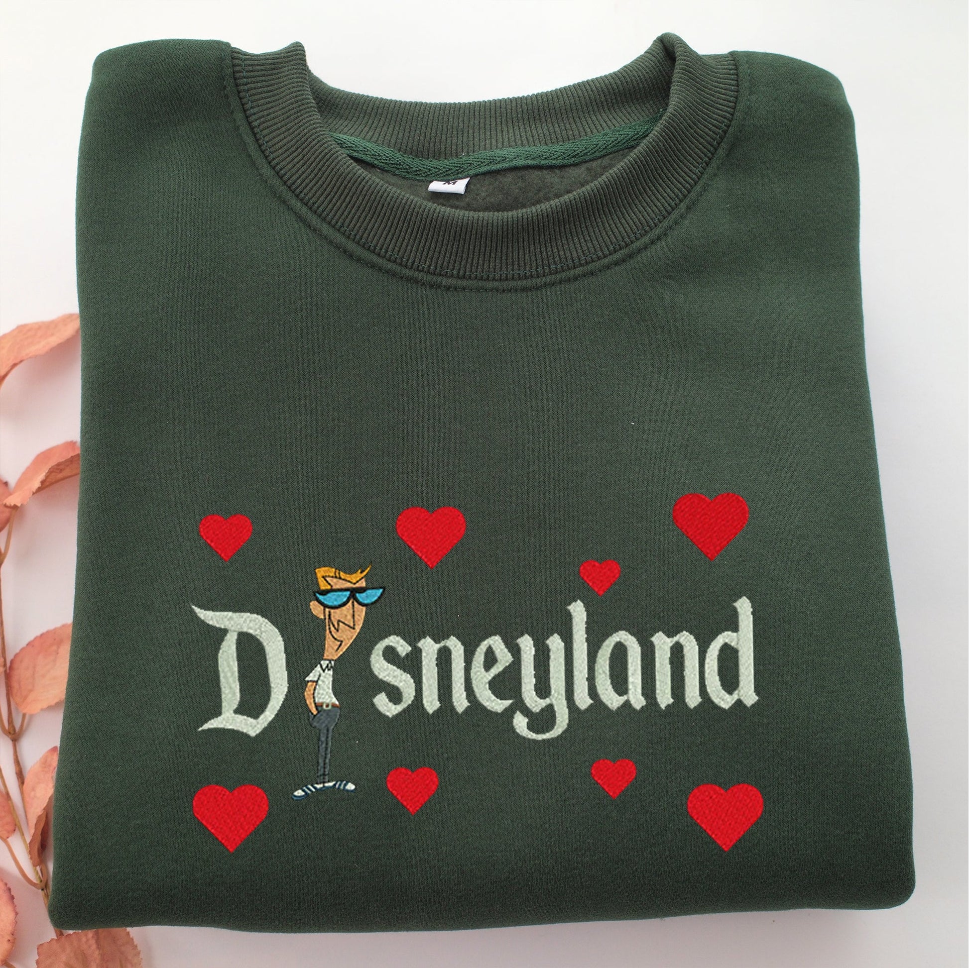 Dexter Dad Disneyland Embroidery, Disneyland Embroidered Sweatshirt, Movie Disney Inspired, Valentine's Day Gifts Idea For Him Her