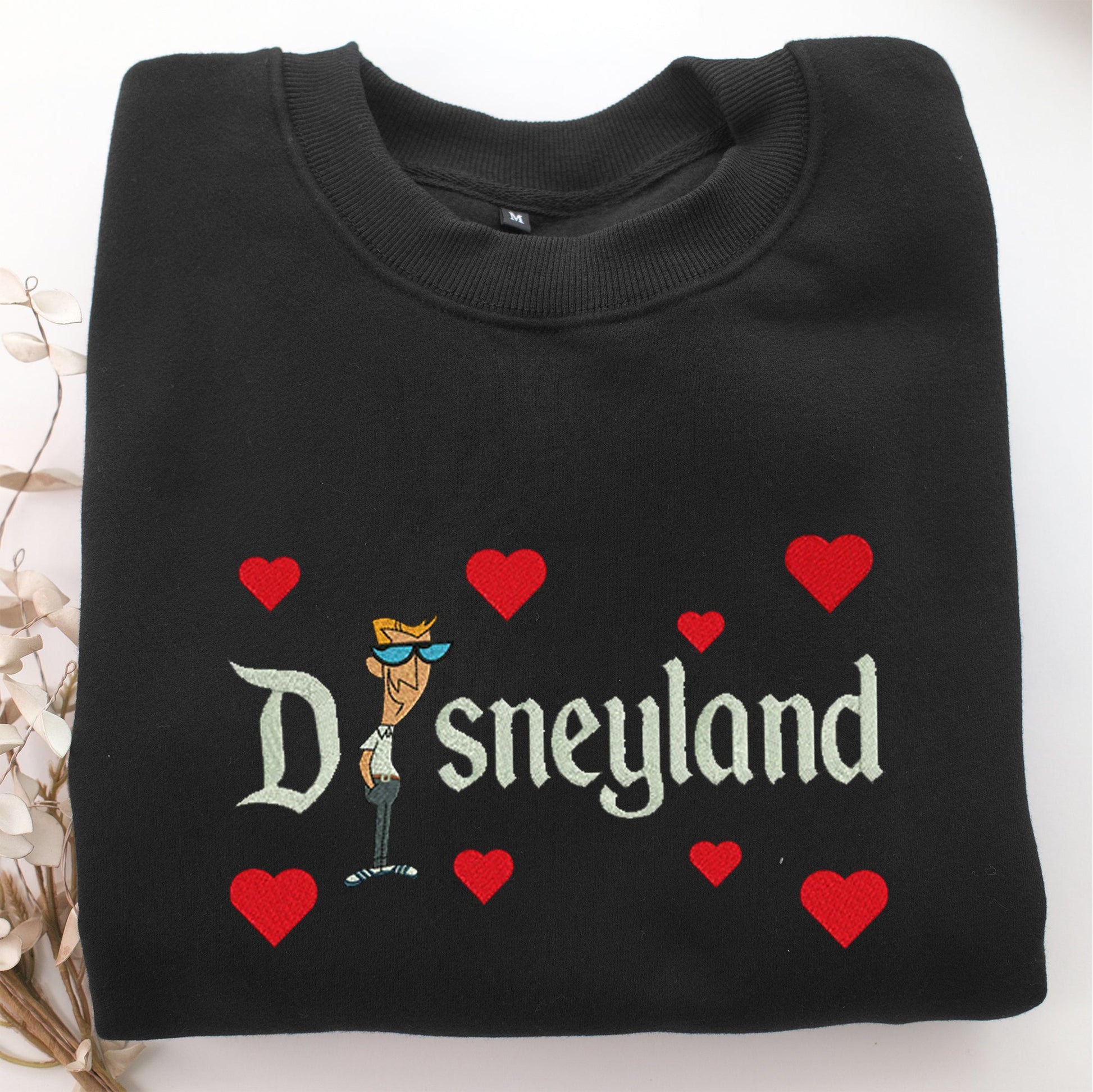 Dexter Dad Disneyland Embroidery, Disneyland Embroidered Sweatshirt, Movie Disney Inspired, Valentine's Day Gifts Idea For Him Her