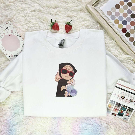 Anya Forger Spy X Family Anime Embroidered Shirt