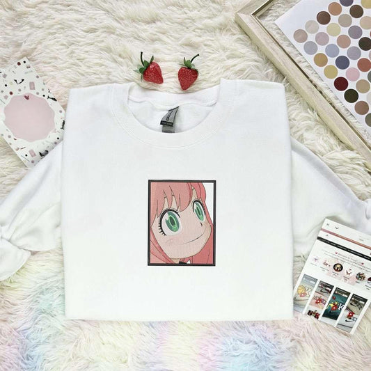 Anya Forger Spy X Family Anime Embroidered Shirt