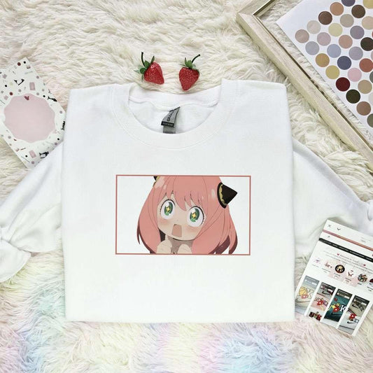 Anya Forger Spy X Family Anime Embroidered Shirt