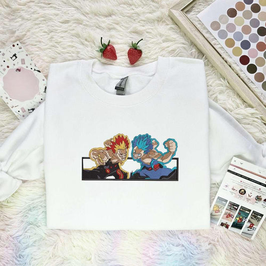 Bakugo And Degu My Hero Academia Anime Embroidered Shirt