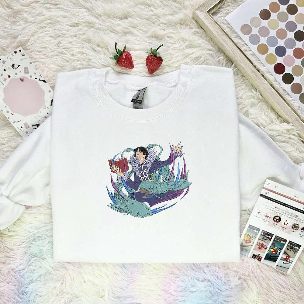 Chrollo Lucifer Hunter X Hunter Anime Embroidered Shirt