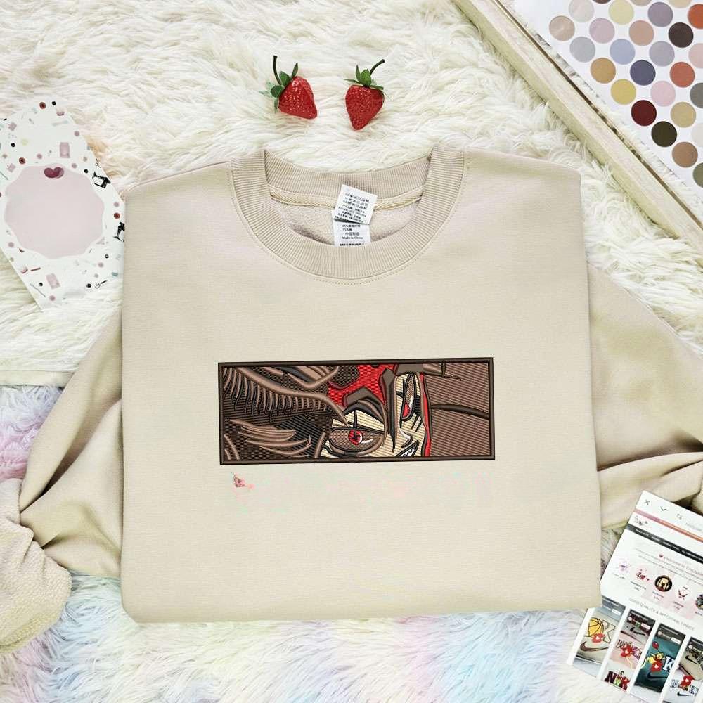 Asta Angry Black Clover Anime Embroidered Shirt