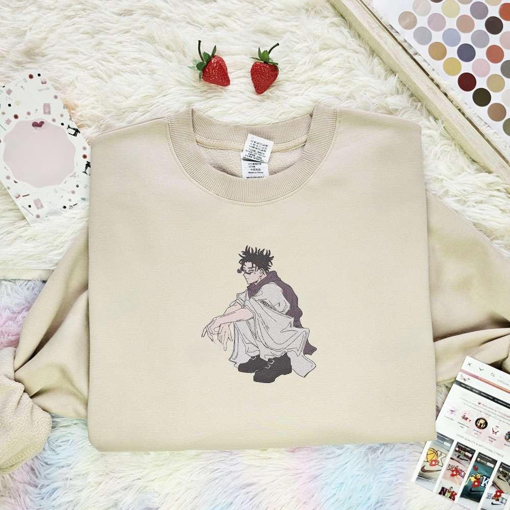 Choso Jujutsu Kaisen Anime Embroidered Shirt