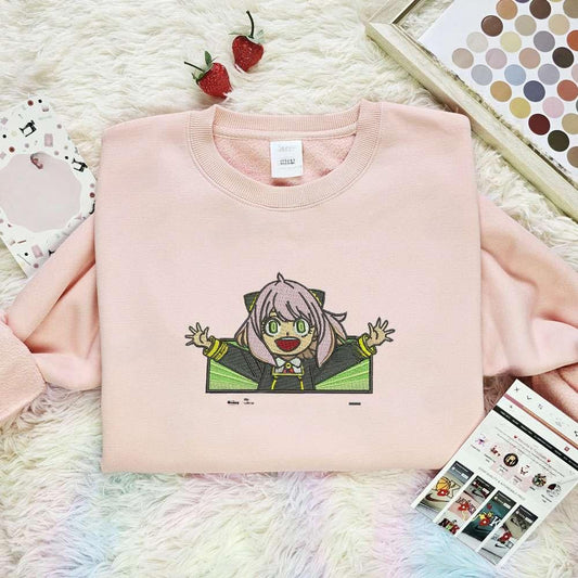 Anya Forger Spy X Family Anime Embroidered Shirt