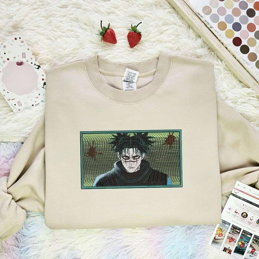 Choso Jujutsu Kaisen Anime Embroidered Shirt
