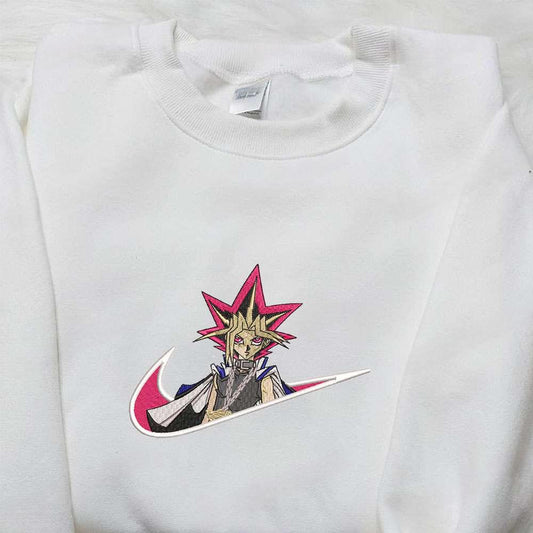 Yugi Mutou X Swoosh Embroidered Sweatshirt Yu Gi Oh