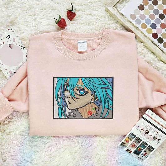 Vivy Vivy Fluorite Eyes Song Anime Embroidered Shirt