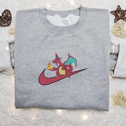 Charizard X Nike Swoosh Anime