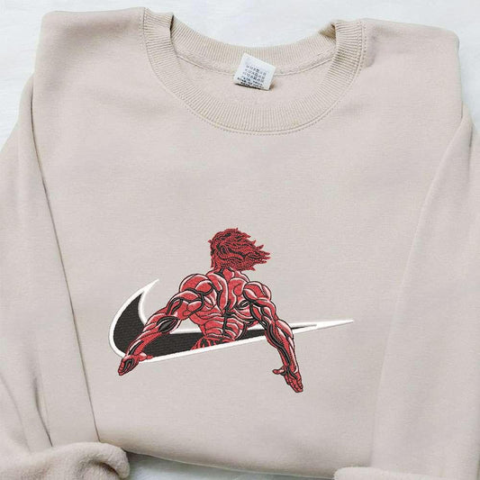 Yujiro Hanma X Nike Swoosh Anime
