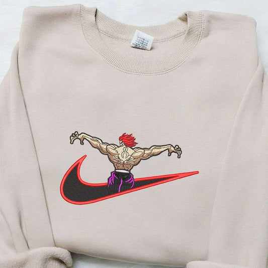 Yujiro Hanma X Nike Swoosh Anime