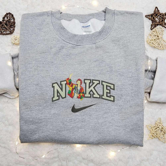 Harry Style x Nike Embroidered Shirt Celebrity Embroidered Hoodie Nike Inspired Embroidered Sweatshirt