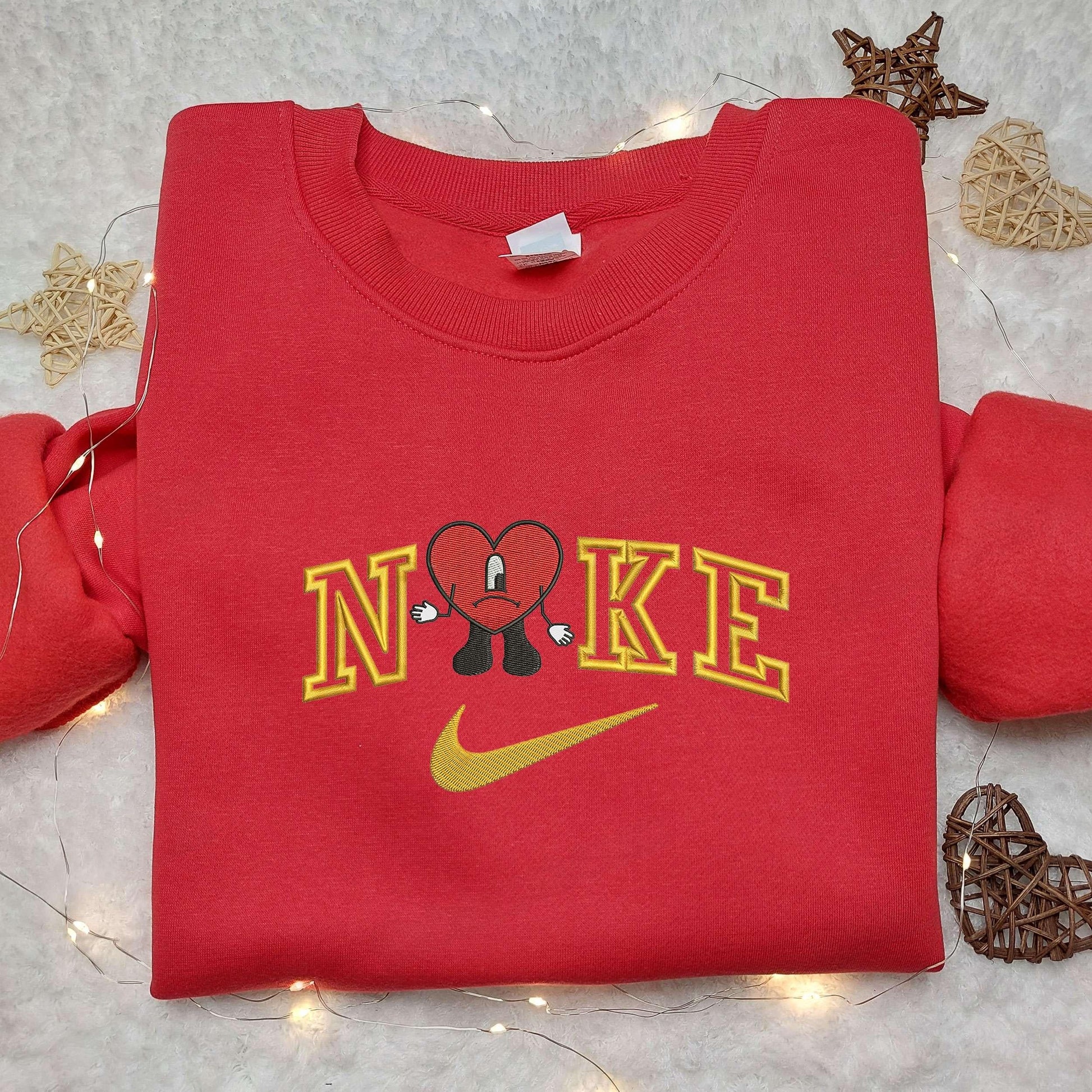 Bad Bunny x Swoosh Nike Embroidered Shirt Nike Embroidered Shirt Weeknd Embroidered Shirt