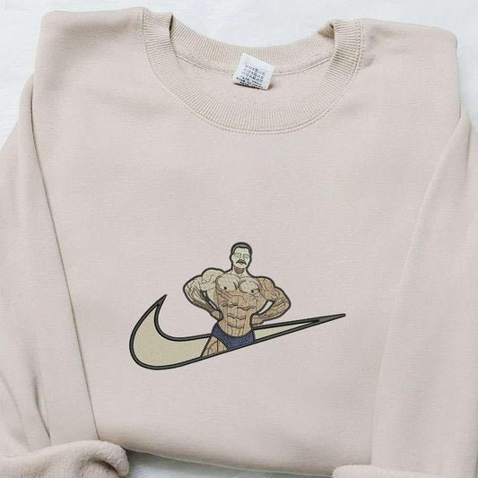 CBUM x Nike Swoosh Embroidered Shirt Sports Embroidered Hoodie Best Gifts For Family