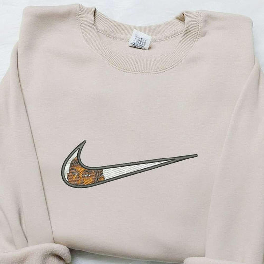 Swoosh x Kobe Bryant Sport Embroidered Sweatshirt NBA Sport Embroidered Shirt Best Gift Ideas for Family