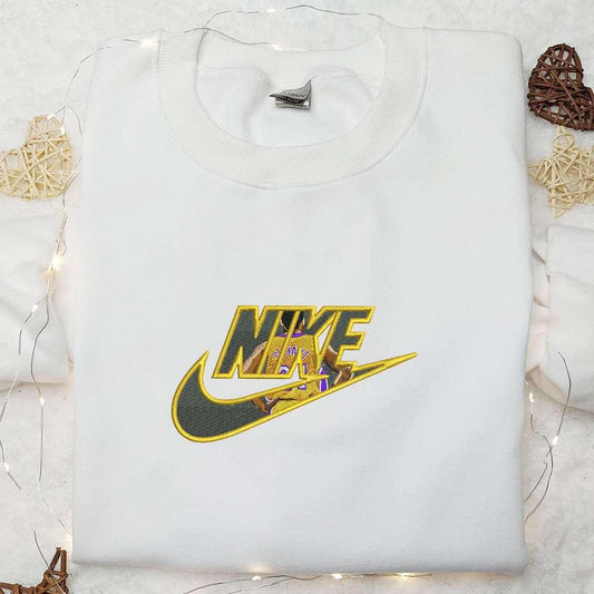 Kobe Bryant x Nike Embroidered Shirt NBA Sports Embroidered Shirt Celebrity Embroidered Hoodie