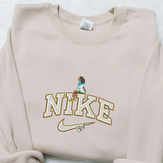 Nike x SZA Celebrity Embroidered Shirt Custom Nike Embroidered T shirt Best Birthday Gift Ideas