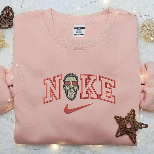 Post Malone x Nike Embroidered Sweatshirt Music Embroidered Shirt Nike Inspired Embroidered Shirt
