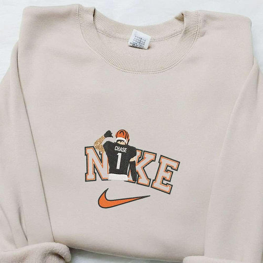Jamarr Chase x Nike Embroidered Shirt NFL Sports Embroidered Hoodie Best Gift Ideas