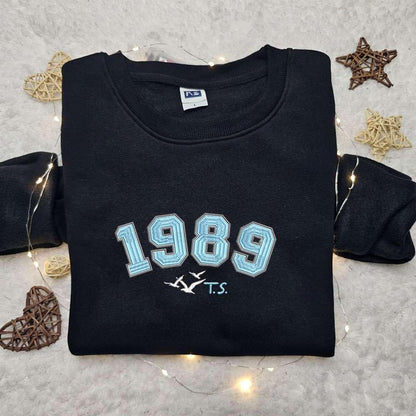 1989 Taylors Version Embroidered Shirt Celebrity Embroidered Hoodie Best Gift For Fans