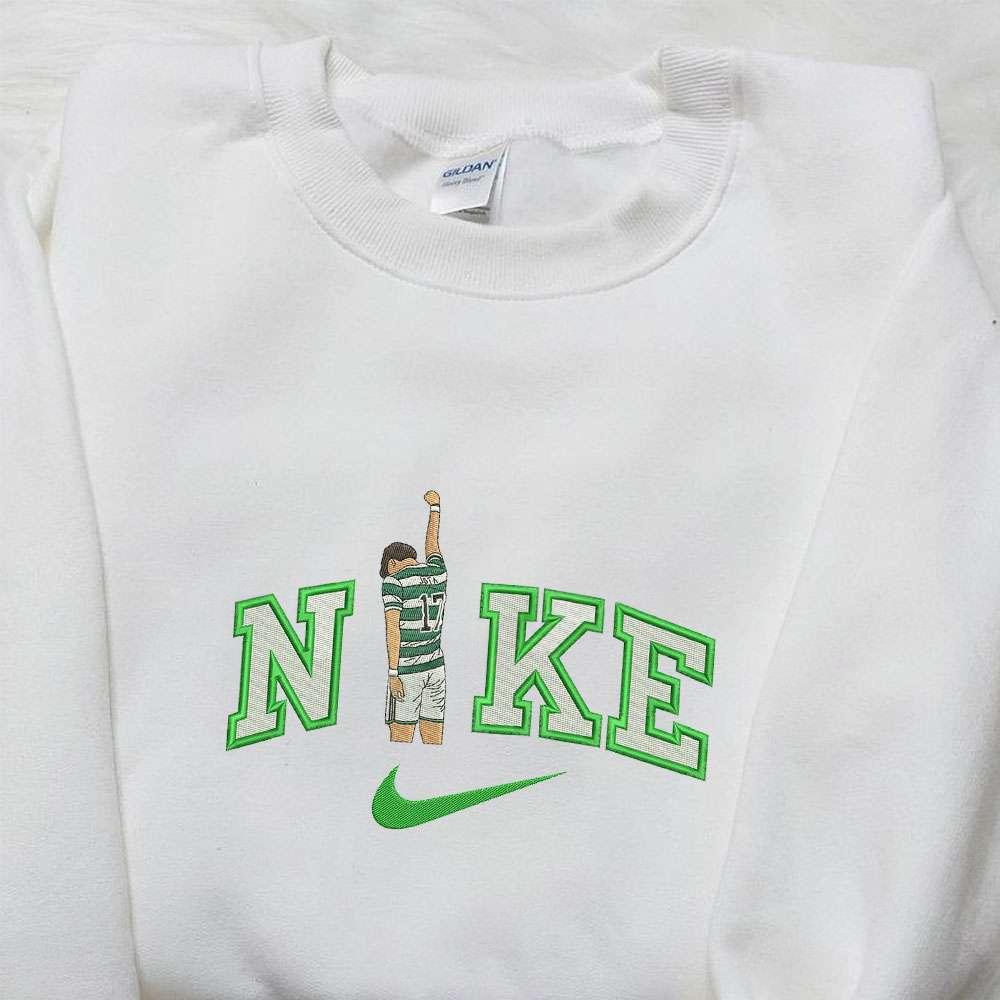 Jota 17 x Nike Embroidered Tshirt, Nike Inspired Embroidered Shirt, Best Gift for Him - Small Gifts Great Love