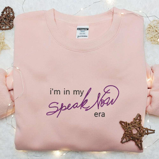 Im In My Speak Now Embroidered Shirt Celebrity Embroidered Hoodie Best Music Gift For Fans