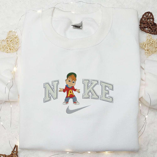 Alvin Chipmunk Movie Embroidered Shirt Best GIft For Fans