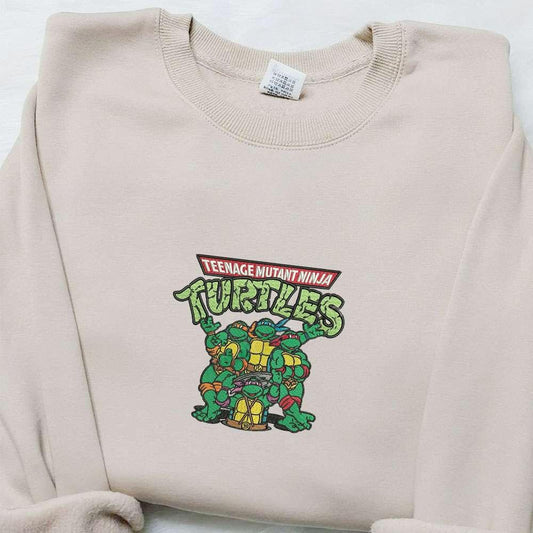Teenage Mutant Ninja Turtles Embroidered Shirt  Best GIft For Fans